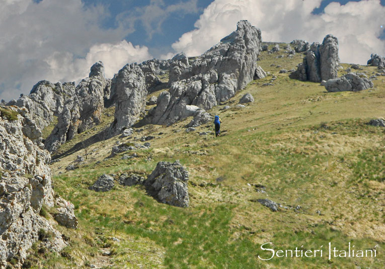 traversata da colle caprauna a monte armetta e galero, alta via dei